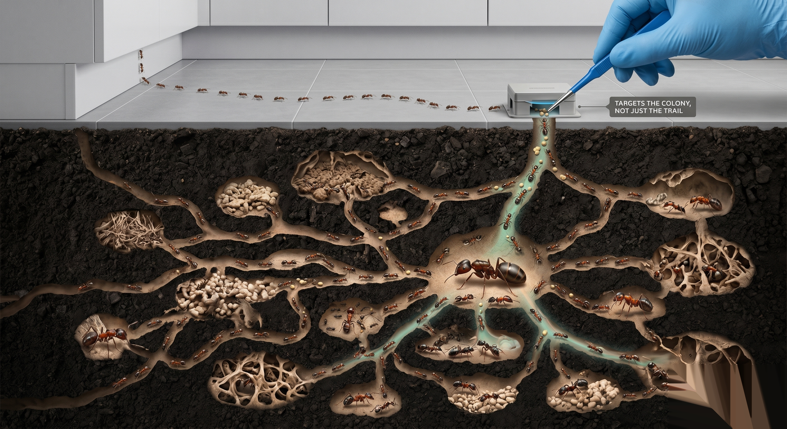 Ant control treatment for Northern California homes — Parker Pest Pro